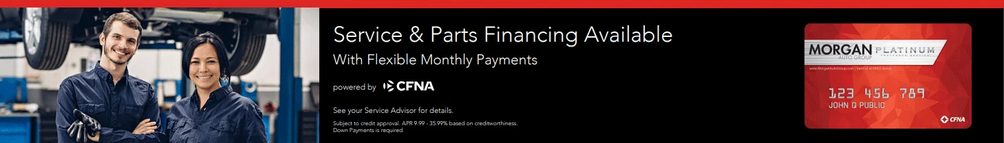 Service & Parts Financing Available
