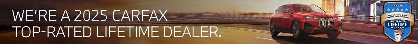 WE'RE A 2025 CARFAX TOP-RATED LIFETIME DEALER.