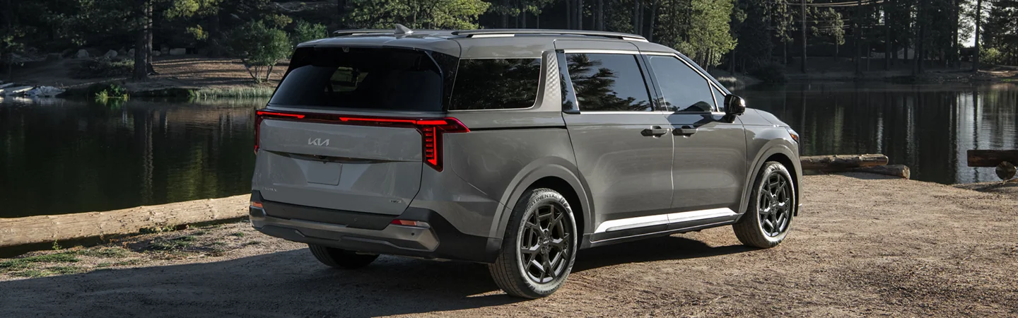 2025 Kia Carnival Specs grey back