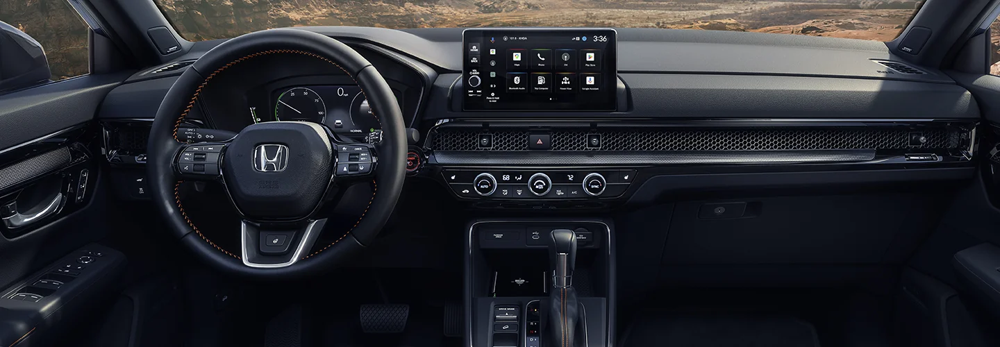 Interior view of the 2026 Honda CR-V Hybrid