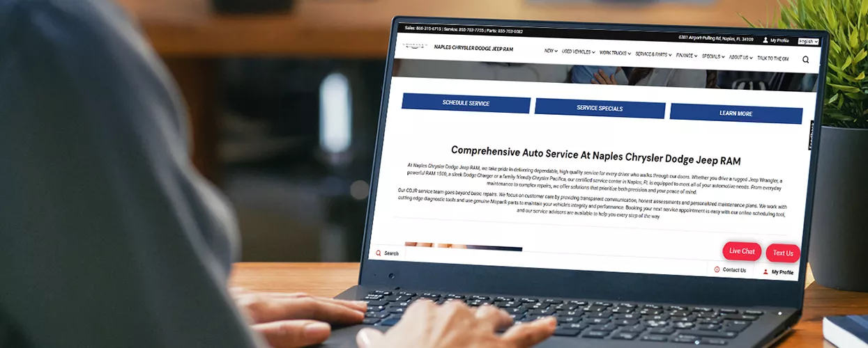 Schedule Car Service Online