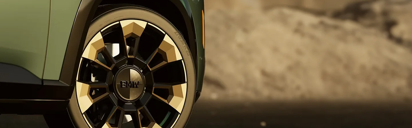 2024 BMW XM green wheelview