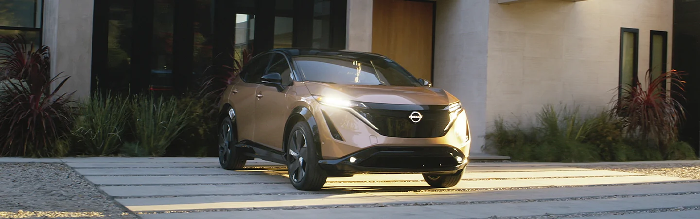 2024 Nissan ARIYA Specs brown color front view