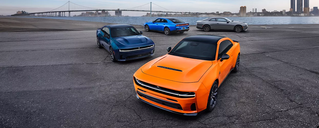 Dodge vehicles parked together