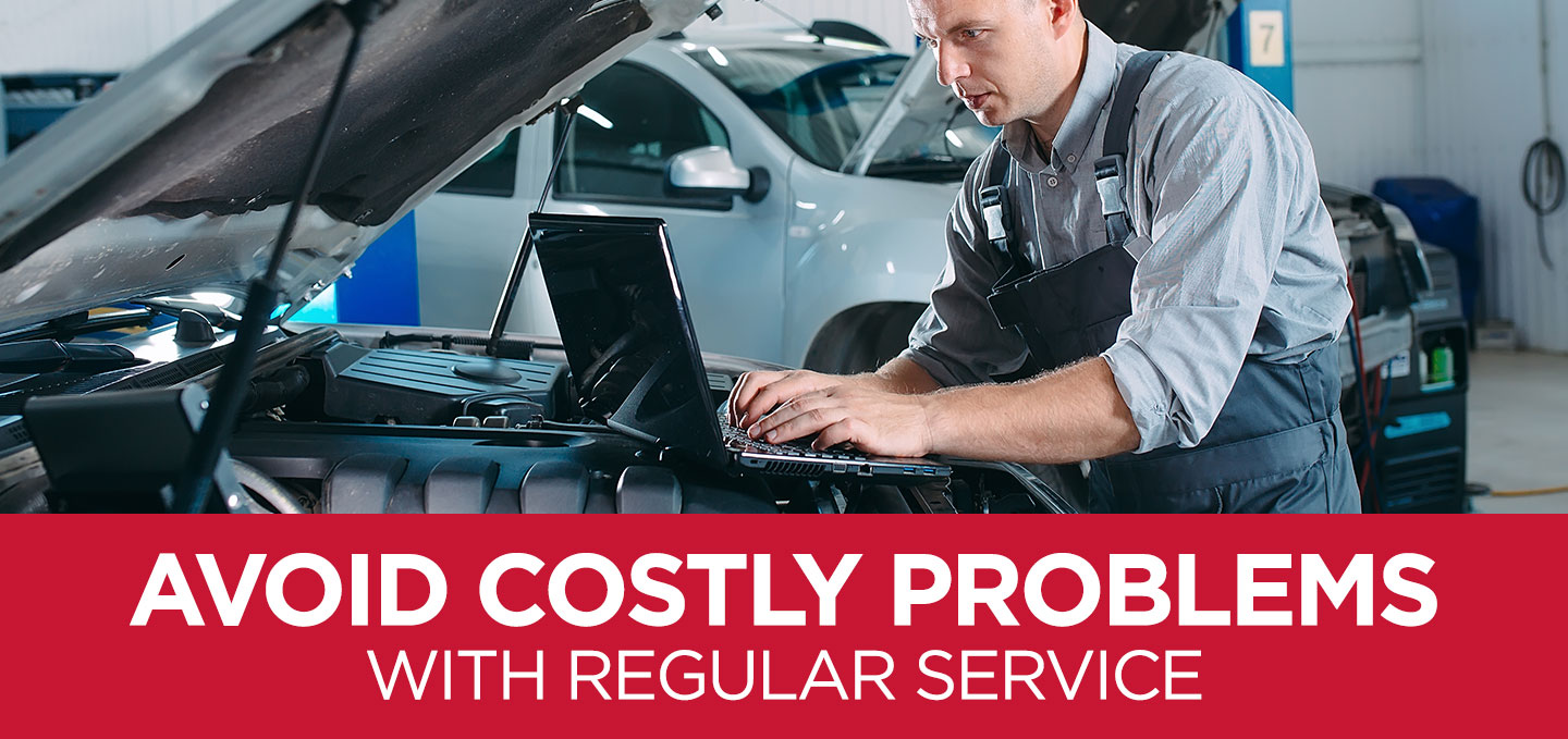avoid costly problems with regular service