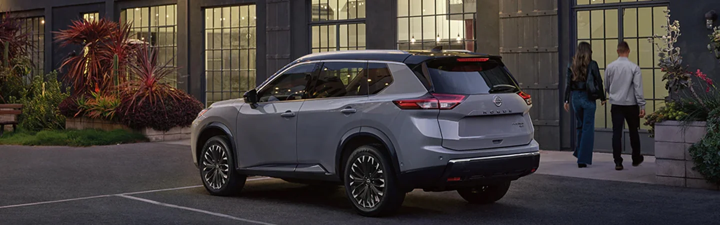 2024 Nissan Rogue Specs greycolor sideview