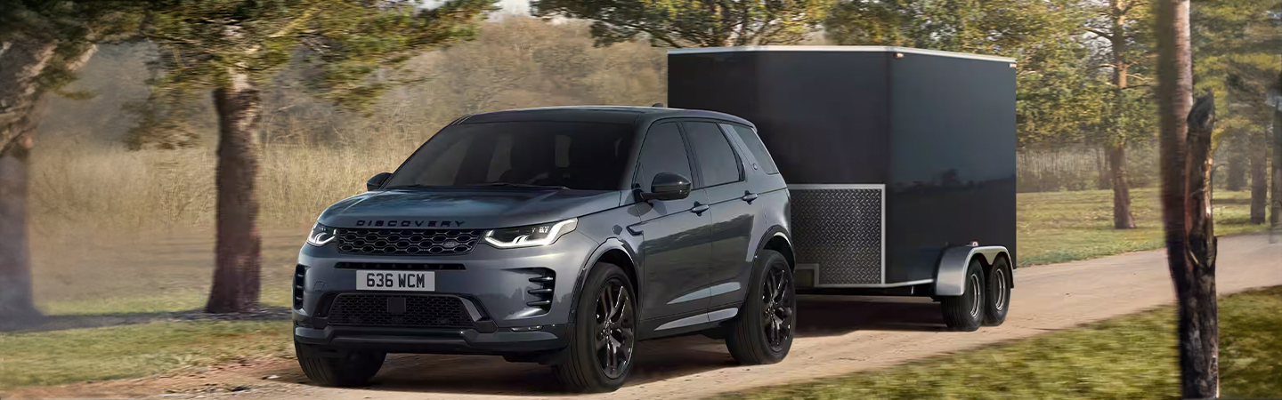 2024 Discovery Sport black frontview