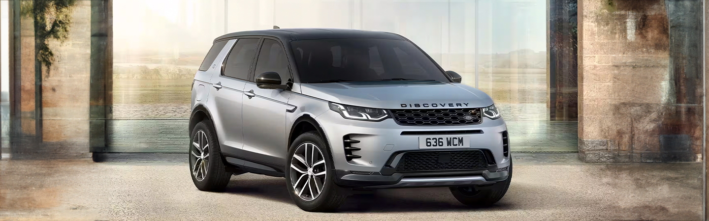 2024 Discovery Sport silver frontview