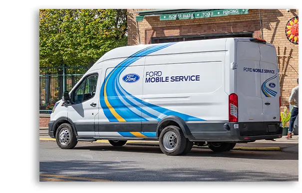 mobile service van comes to you