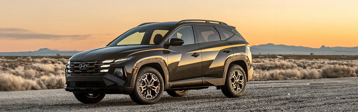 2025 Hyundai Tucson Specs color brown side view 