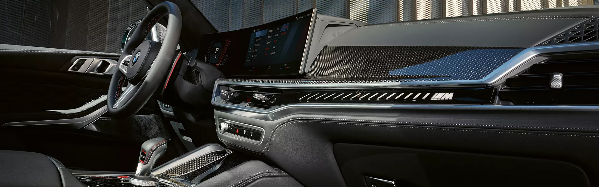 BMW X5 M interior view
