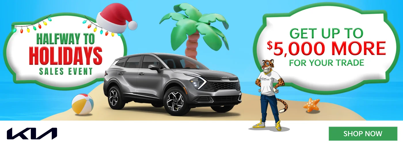 Halfway To Holidays Sales Event Get Up To $5,000 More For Your Trade