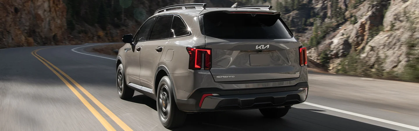 rear view of a 2024 Kia Sorento
