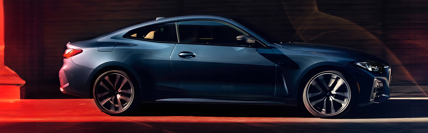 2024 BMW 4 Series Specs blue sideview
