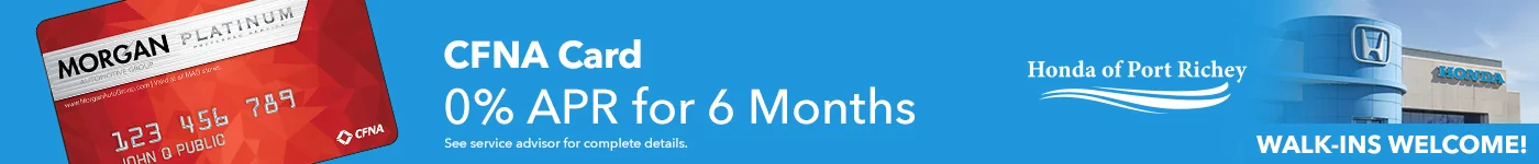 CFNA Card 0% APR For 6 Months