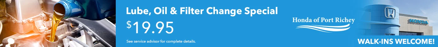 Lube, Oil & Filter Change Special $19.95