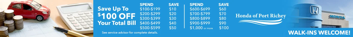 Save Up To $100 Off Your Total Bill