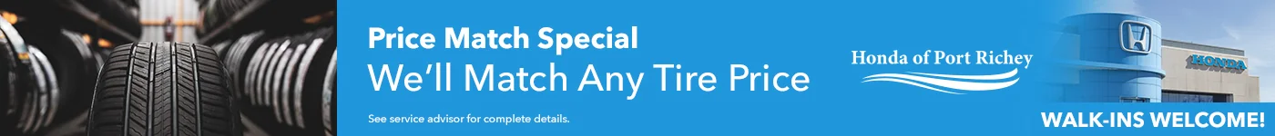 Price Match Special - We'll Match Any Tire Price