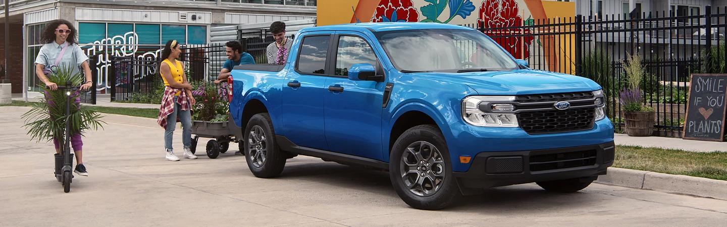 2022 Ford Maverick parked on the street
