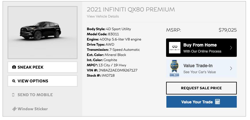 Choose The Model You Want