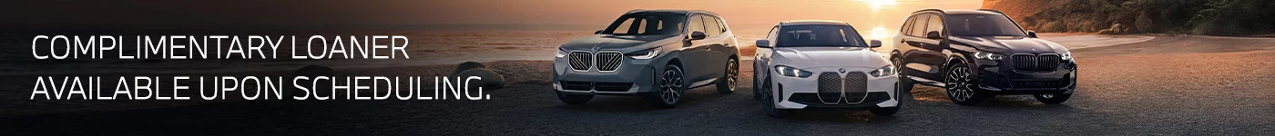 COMPLIMENTARY LOANER AVAILABLE UPON SCHEDULING.