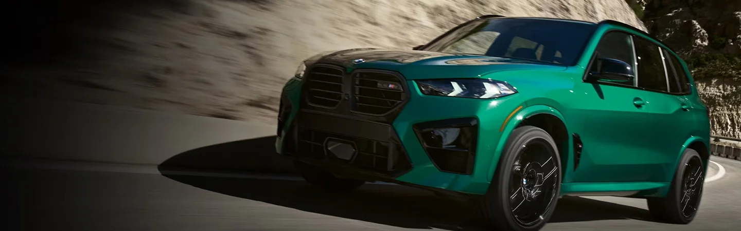 2025 BMW X5 Specs green color front view