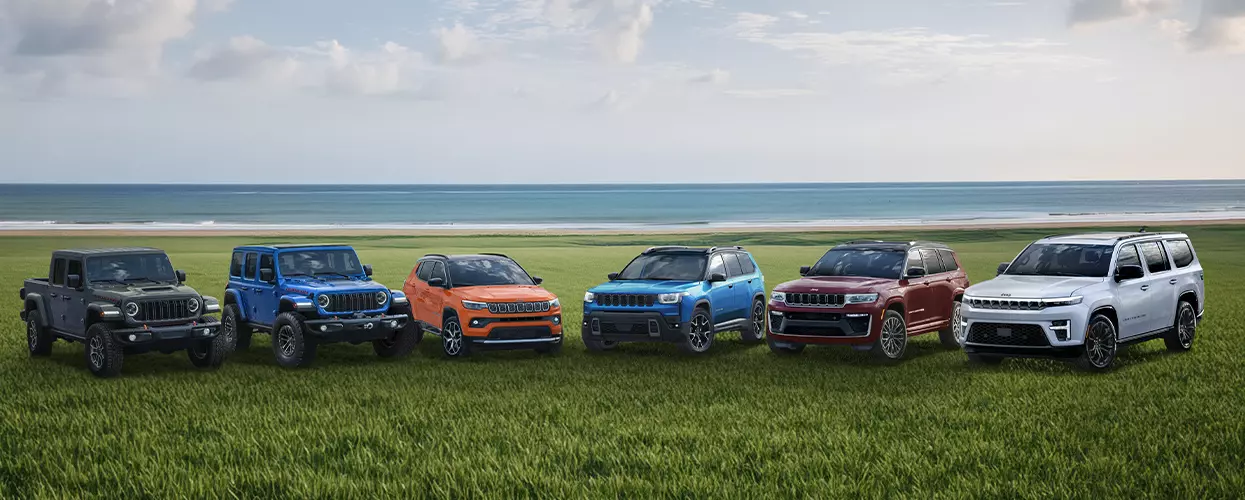 Jeep vehicle lineup