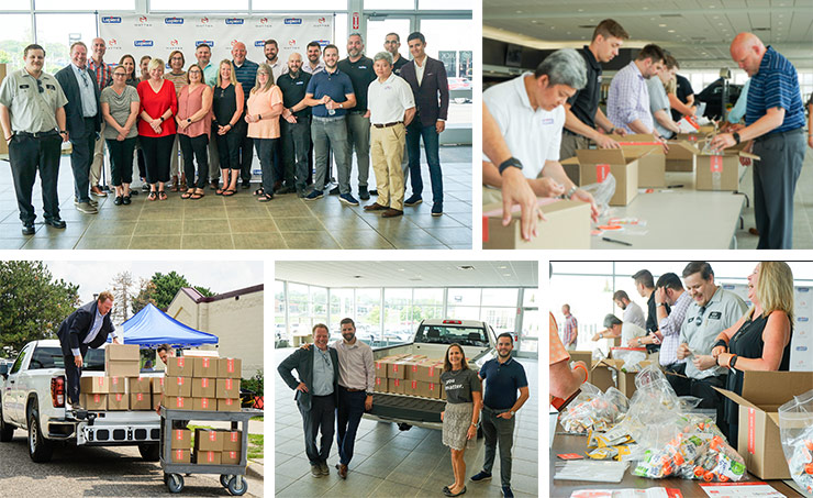 MATTER Food Boxes and The Sanneh Foundation Event