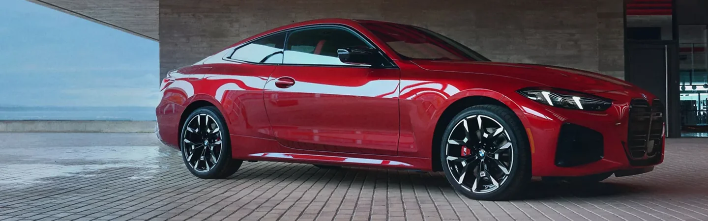 2025 BMW 4 Series Specs  color red side view