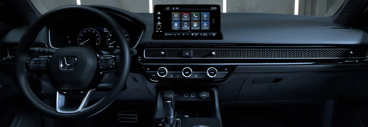 2022 Honda Civic Hatchback interior