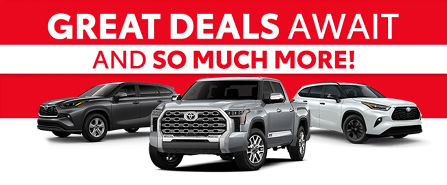 Great Deals Await