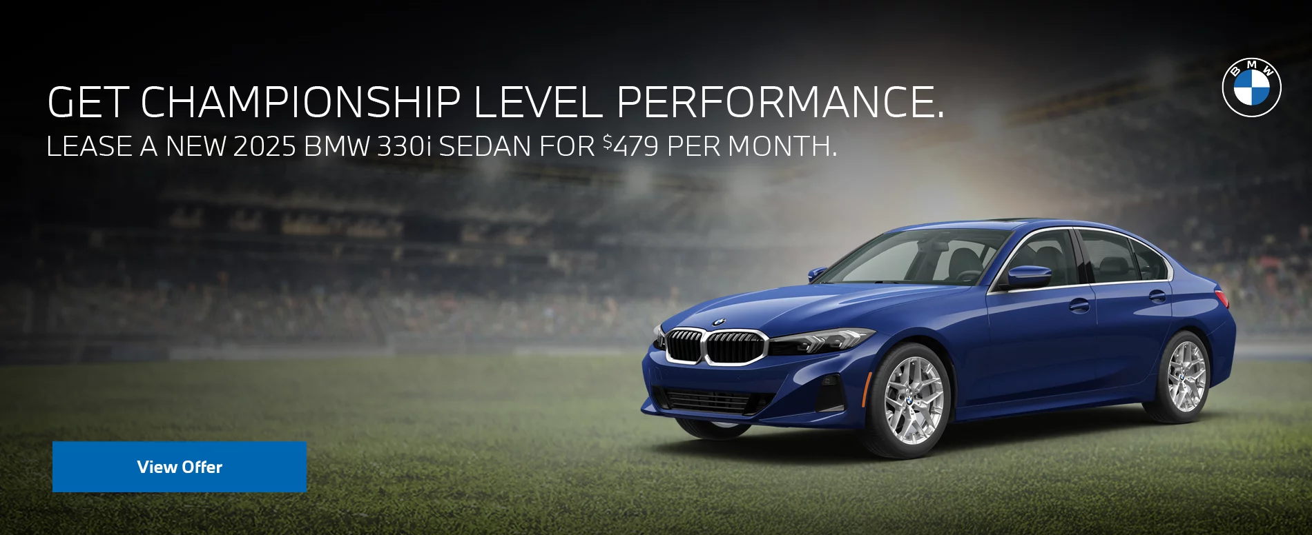 LEASE A NEW 2025 BMW 330i SEDAN FOR $479 PER MONTH.