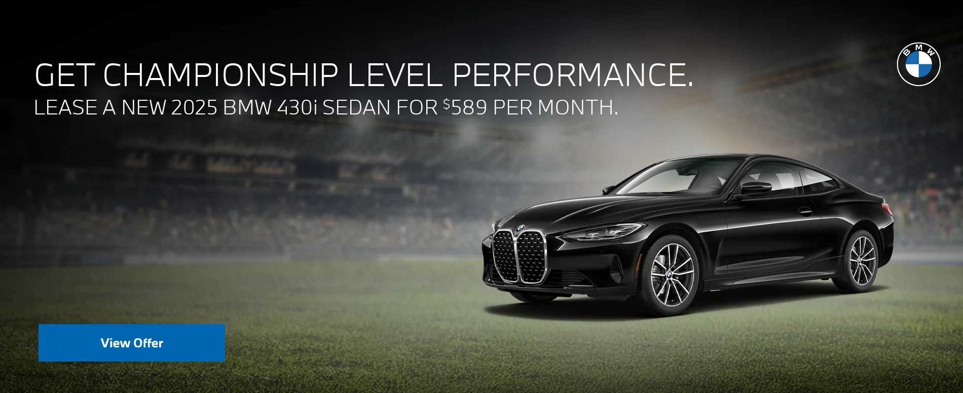LEASE A NEW 2025 BMW 430i SEDAN FOR $589 PER MONTH.