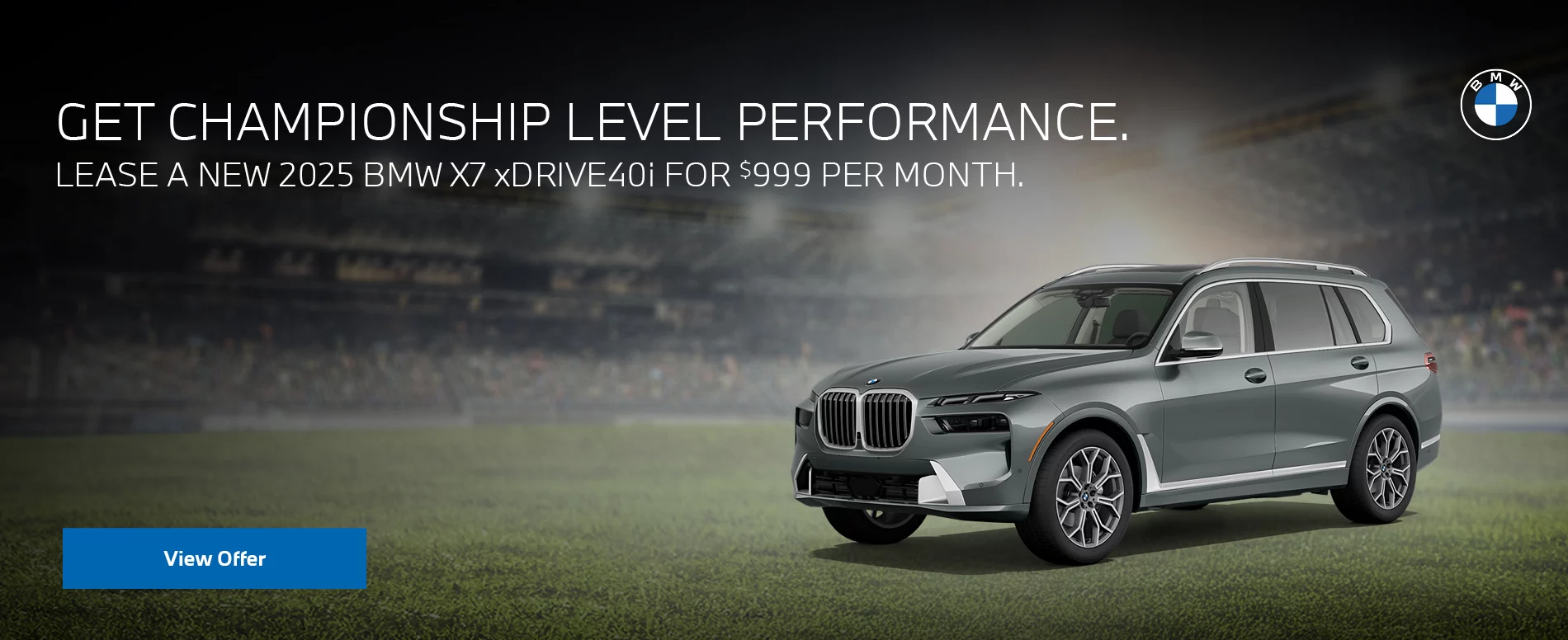 LEASE A NEW 2025 BMW X7 xDRIVE40i FOR $999 PER MONTH.