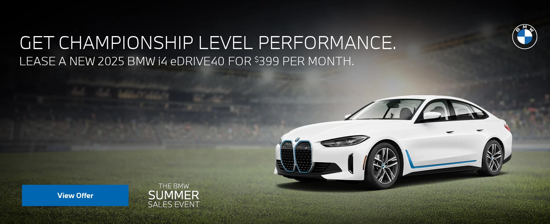 LEASE A NEW 2025 BMW i4 eDRIVE40 FOR $399 PER MONTH.