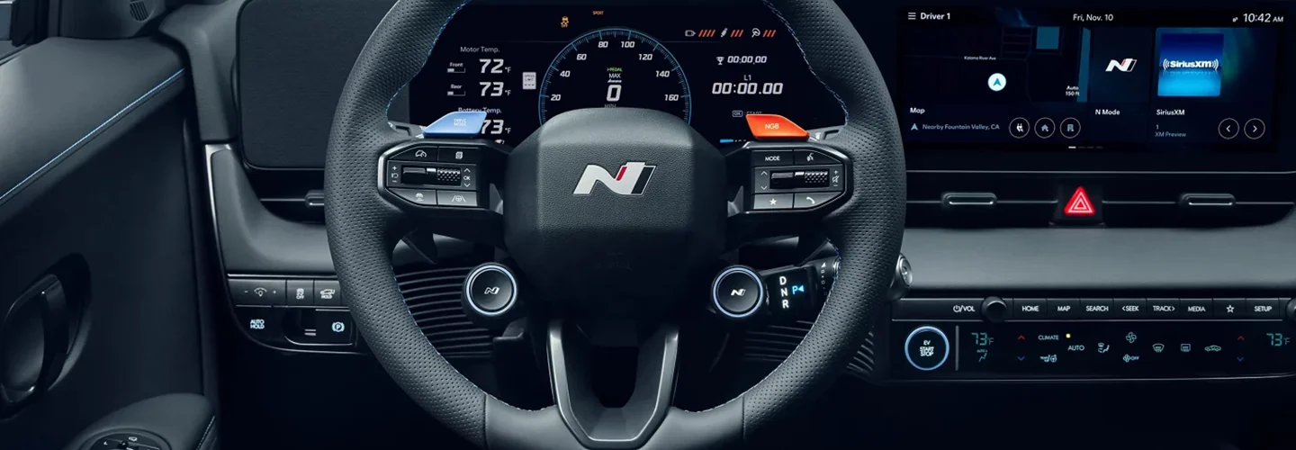 2025 Hyundai IONIQ 5 N Specs interiorimage