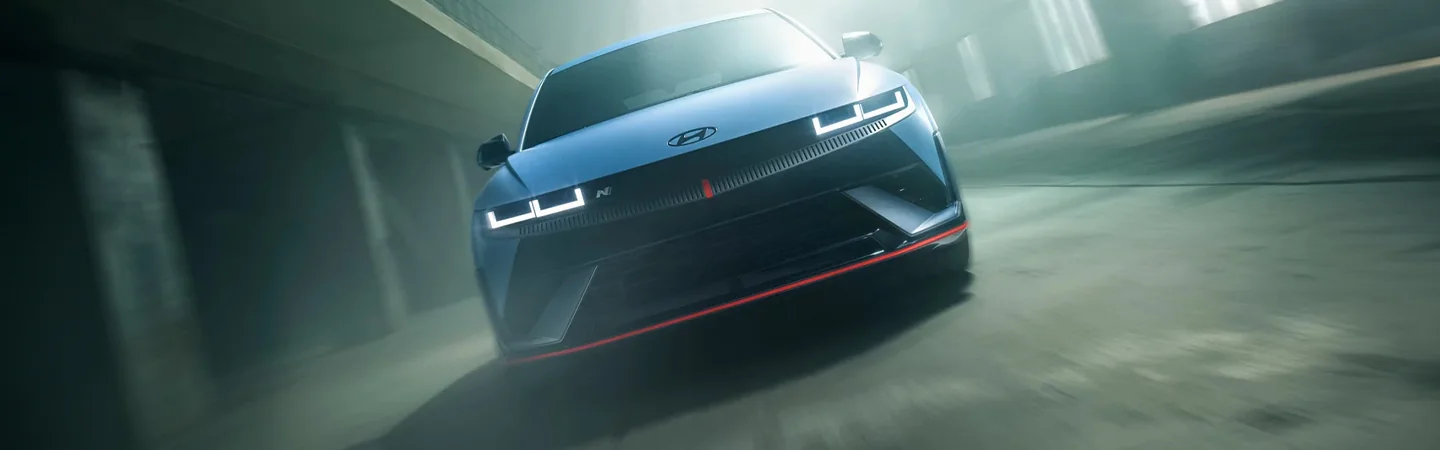 2025 Hyundai IONIQ 5 N Specs bluecolor frontview