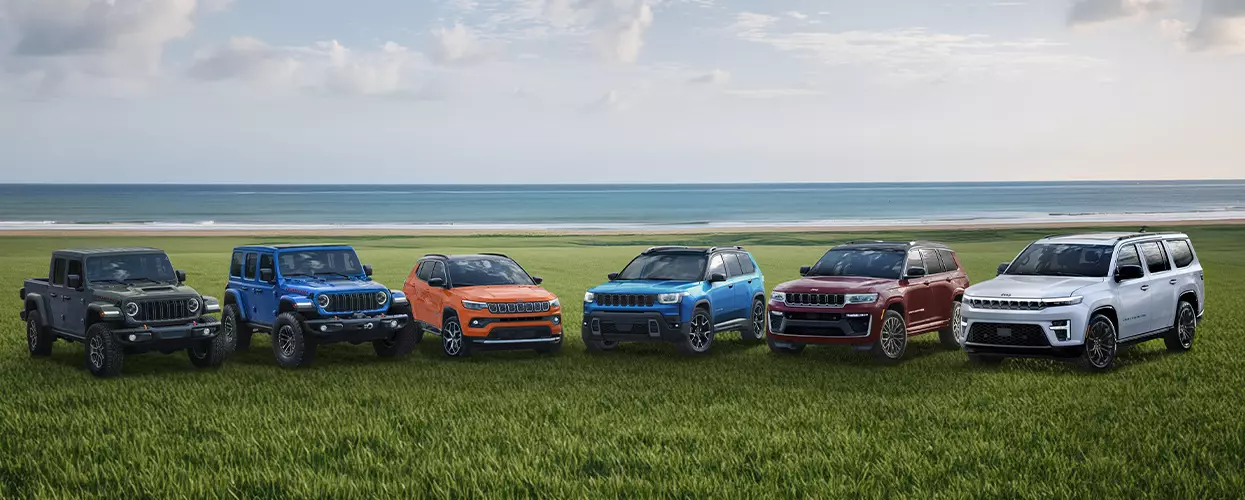 Jeep vehicle lineup
