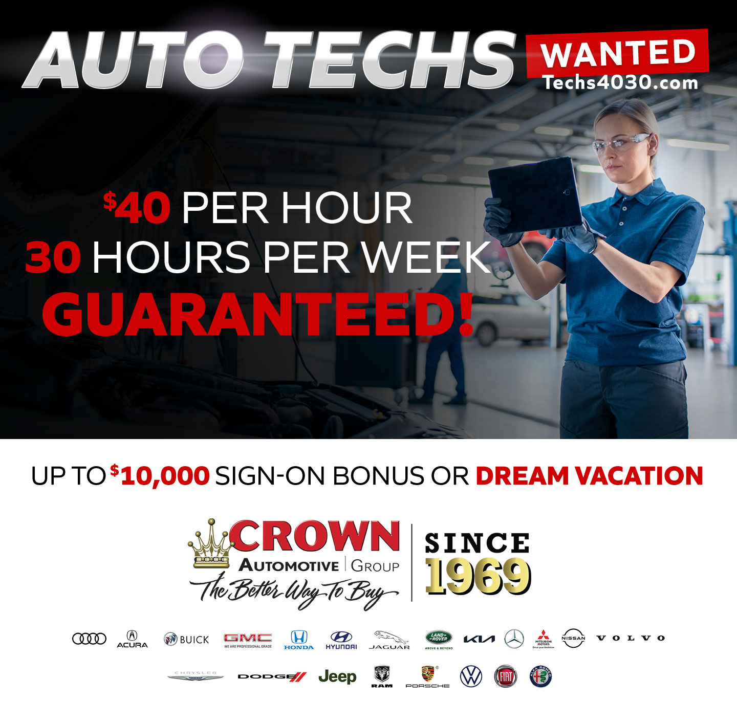 Auto Techs job opportunities