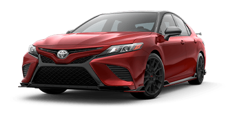 Red 2020 Toyota Camry