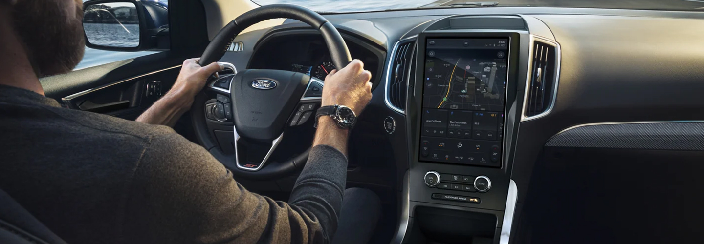 interior of an SUV