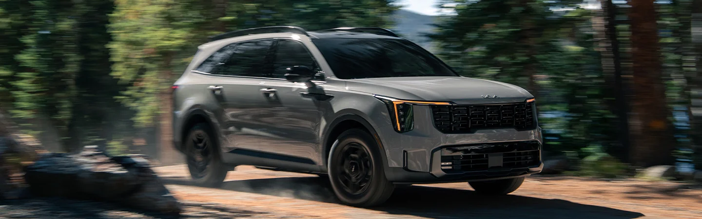 2024 Kia Sorento Specs grey color front view