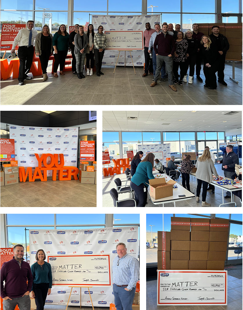 MATTER Food Boxes and The Sanneh Foundation Event OCT