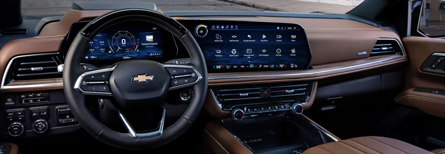 2025 Chevy Tahoe interior