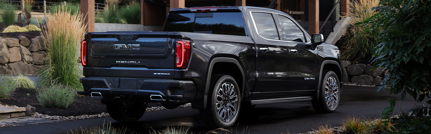2024 GMC Sierra 1500 back side in black colour