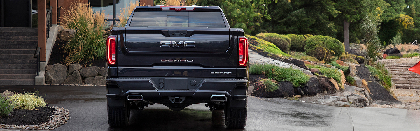 2024 GMC Sierra 1500 back side in black colour