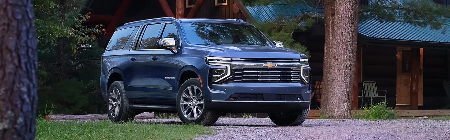 blue 2025 Chevrolet Suburban