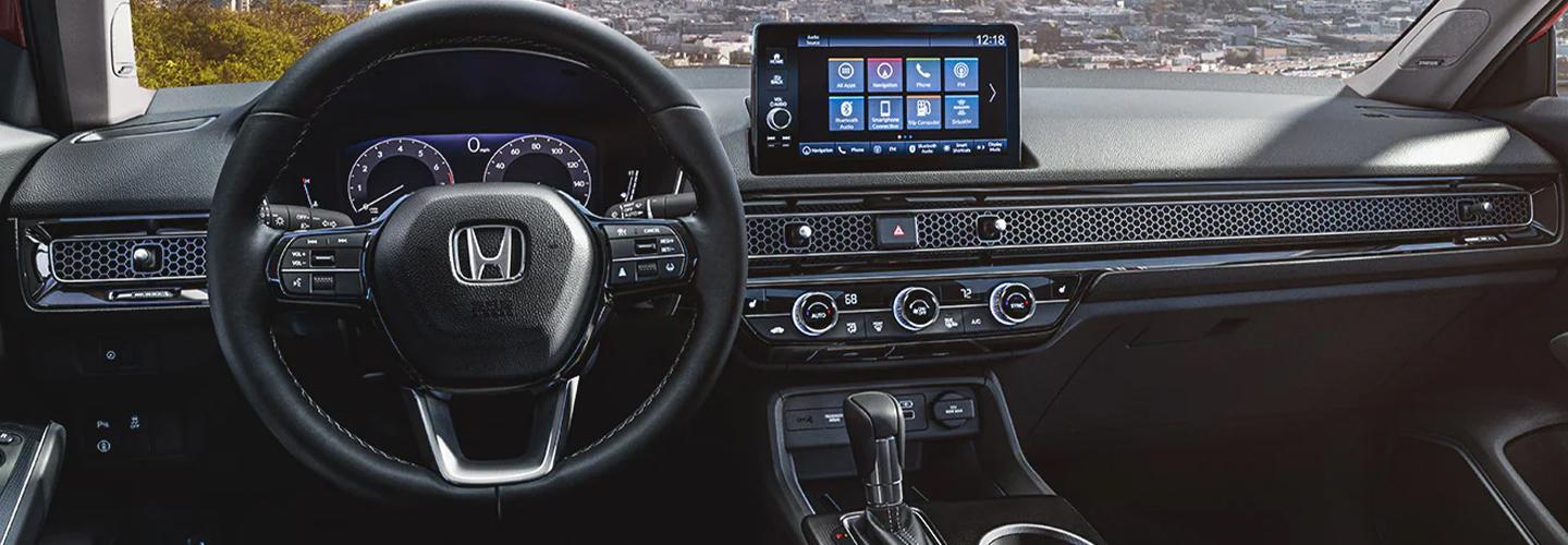 2022 Honda Civic interior dash