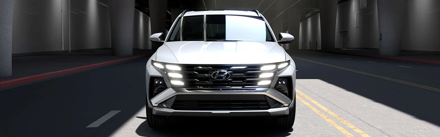 front view of a 2025 Hyundai Tucson