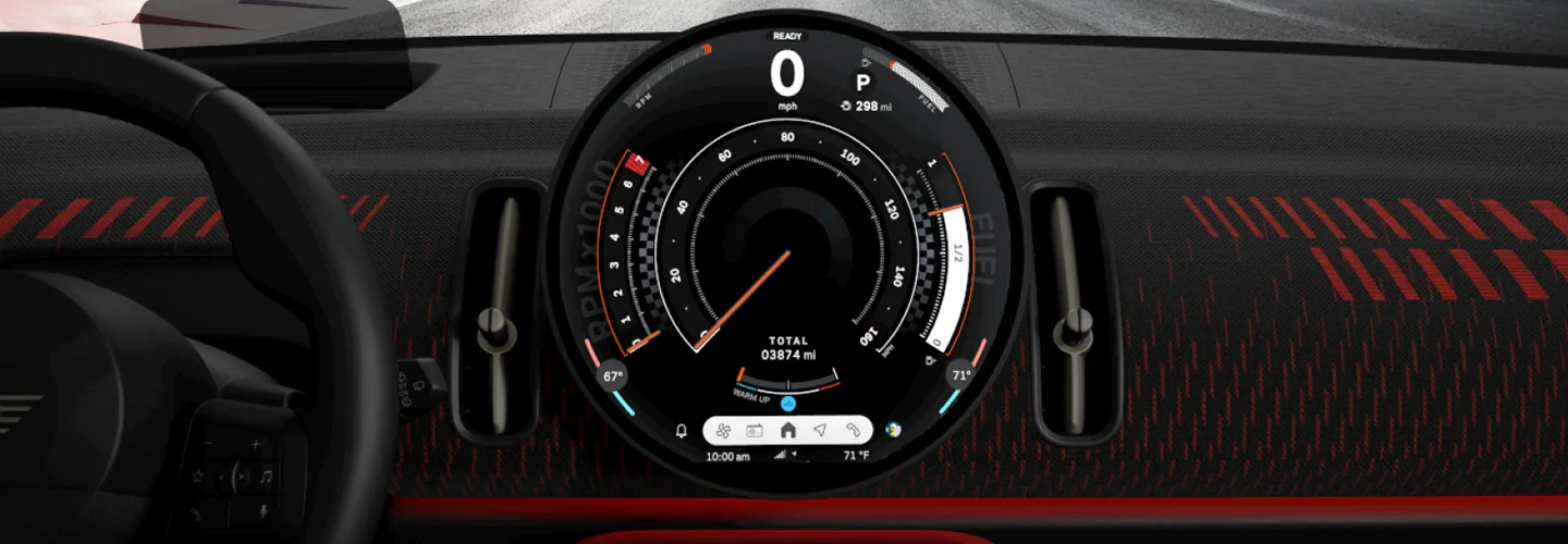 MINI JCW Countryman ALL4 interior
